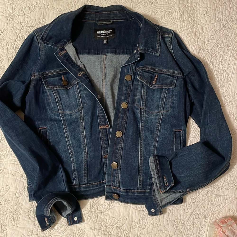 WILLIAM RAST Sz M Lenna Denim Jacket